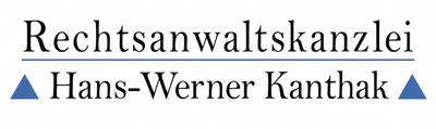 Logo Rechtsanwaltskanzlei Hans-Werner Kanthak